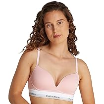 Calvin Klein Reggiseno Push-up Donna Plunge con Ferretto, Rosa (Buff Pink), 3B