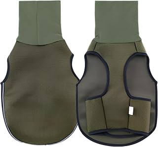 XS Dog Calming Vest with Extended Neck Ear Wrap, Visibility Enhancing Safety for Travel, Chest 13.0-16.9 in / 33-43 cm