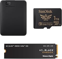 WD and SanDisk Drives and Memory 