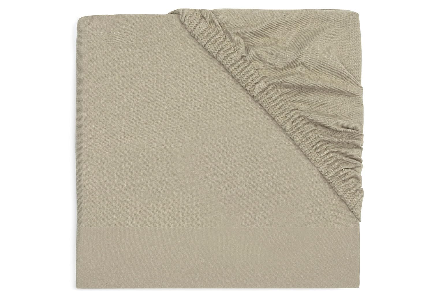 Jollein Jersey Fitted Sheet for Cradles Olive Green 40/50 x 80/90 cm 100% Cotton Fitted Sheet Olive Green