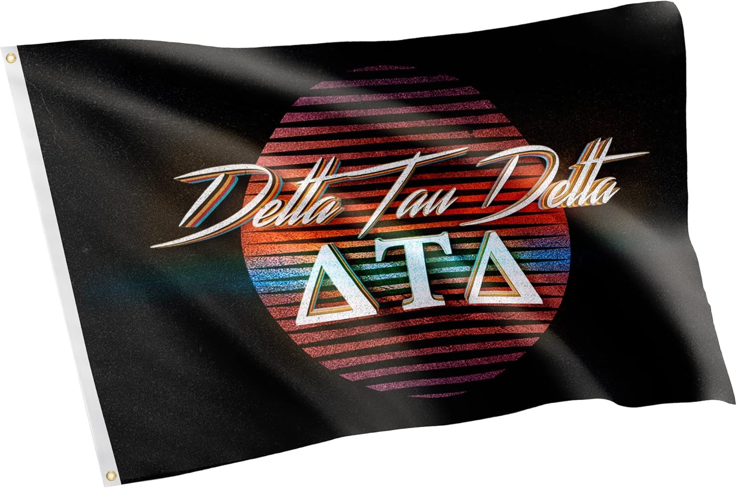 Desert Cactus Delta Tau Delta Flag 80's letter Delts Fraternity Banner 3x5 feet Flags (Flag - 80â€™s)