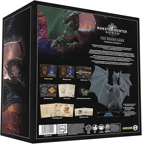 Miniatura 3 de Monster Hunter World The Board Game: Kushala Daora Expansión
