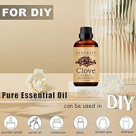 Clove Essential Oils, 100% Pure and Natural Essential Oil for Aromatherapy Diffuser - Clove/1 Fl Oz