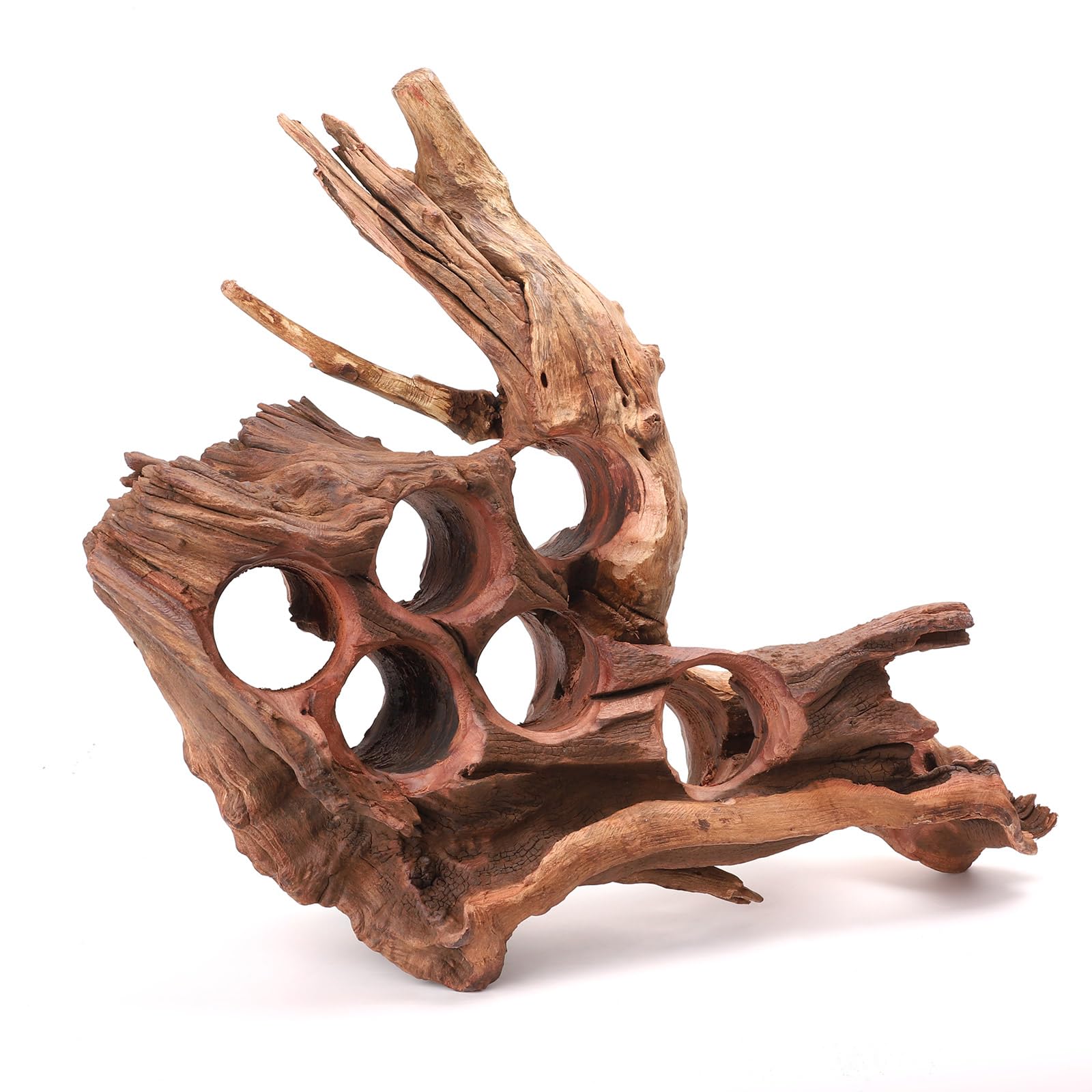 Madera flotante grande para acuario, decoración de reptiles de madera natural de 10 a 16 pulgadas, diseño único