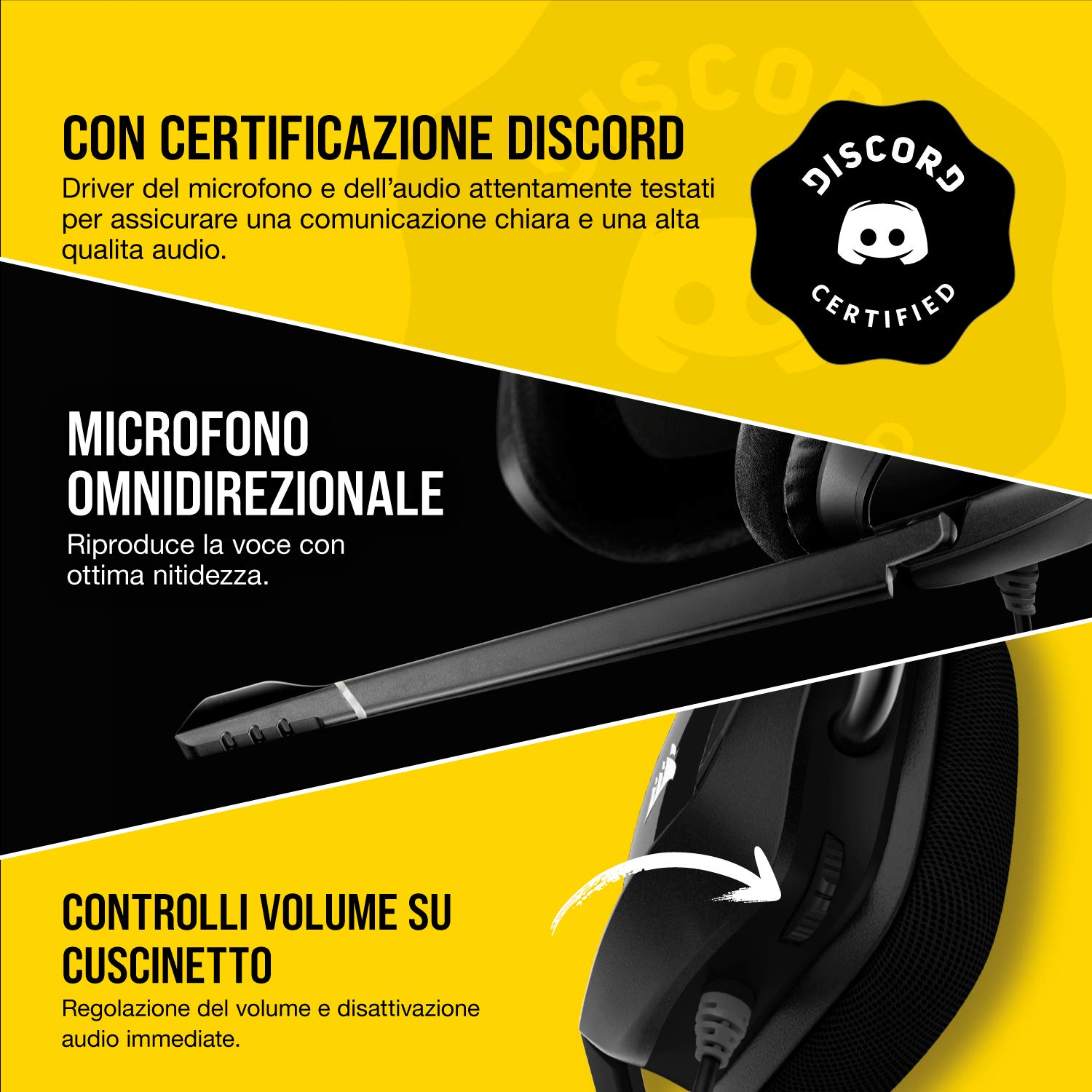 Corsair VOID ELITE USB Cuffie Gaming con Microfono Omnidirezionale Ottimizzato, Audio 7.1, Personalizzabili Illuminazione, Microfibra Tessuto Padiglioni, Nero