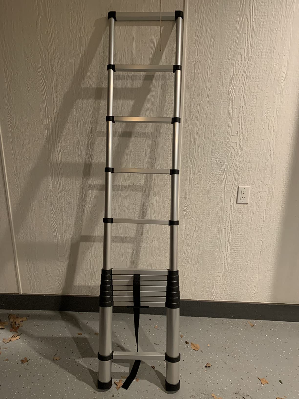 Échelle Télescopique Bm Tools 3.8m En Alu Avec Stabilisateur - Charge 150kg photo review