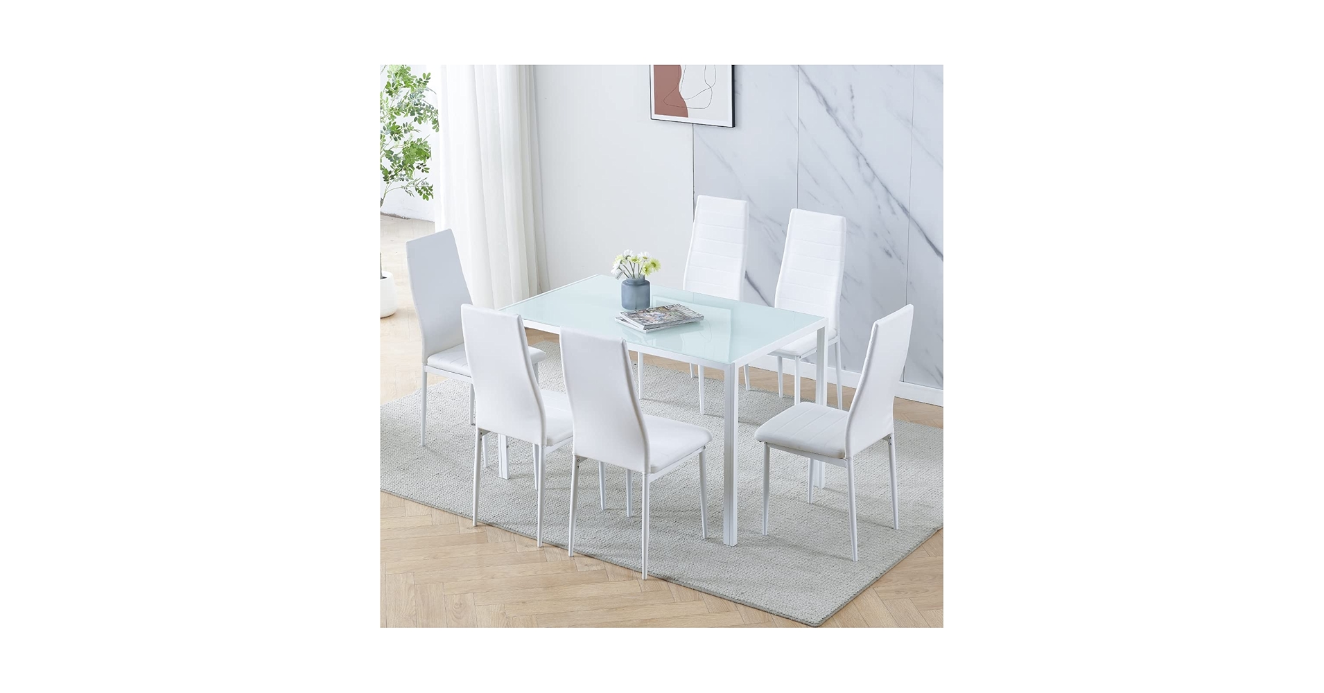 ホワイトレザー ガラステーブル 7147XxlZxpL.jpg_BO30,255,255,