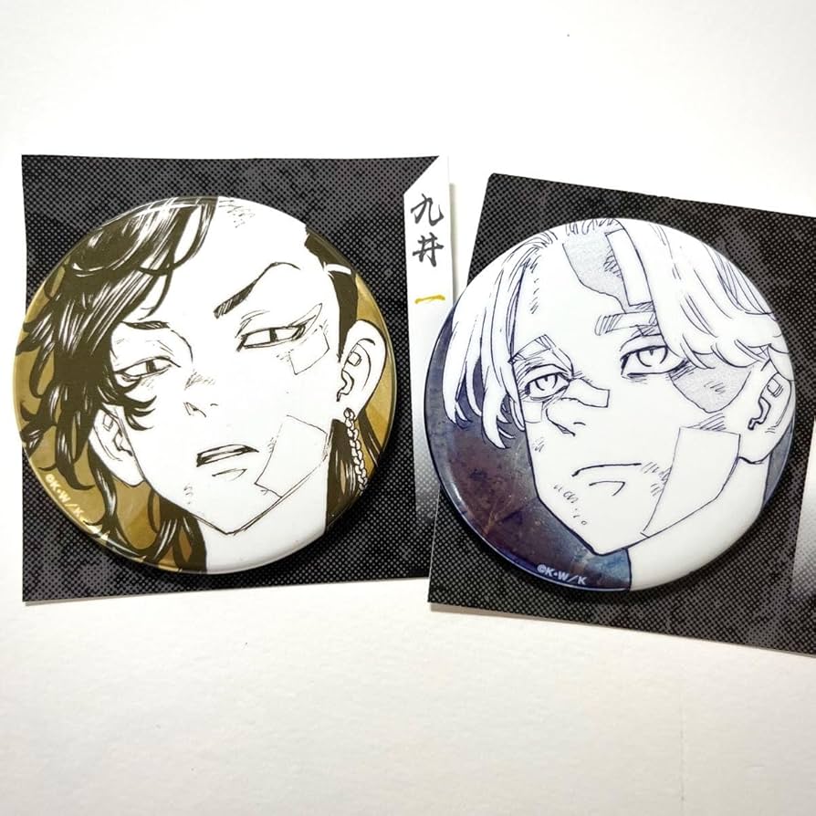 東リベ　九井一　原画展缶バッジD Amazon.co.jp: 東リべ 原画展 原画 原作 缶バッジ 乾青宗 九井一