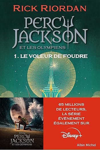 Percy Jackson et les Olympiens T1 - Le Voleur de foudre (Edition 2023-Série Disney+)