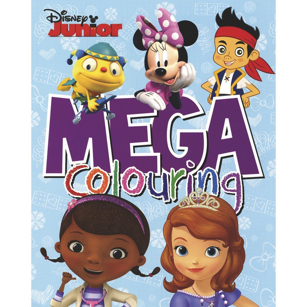 Disney Junior Mega Colouring: Amazon.co.uk: Disney: 9781474812405: Books