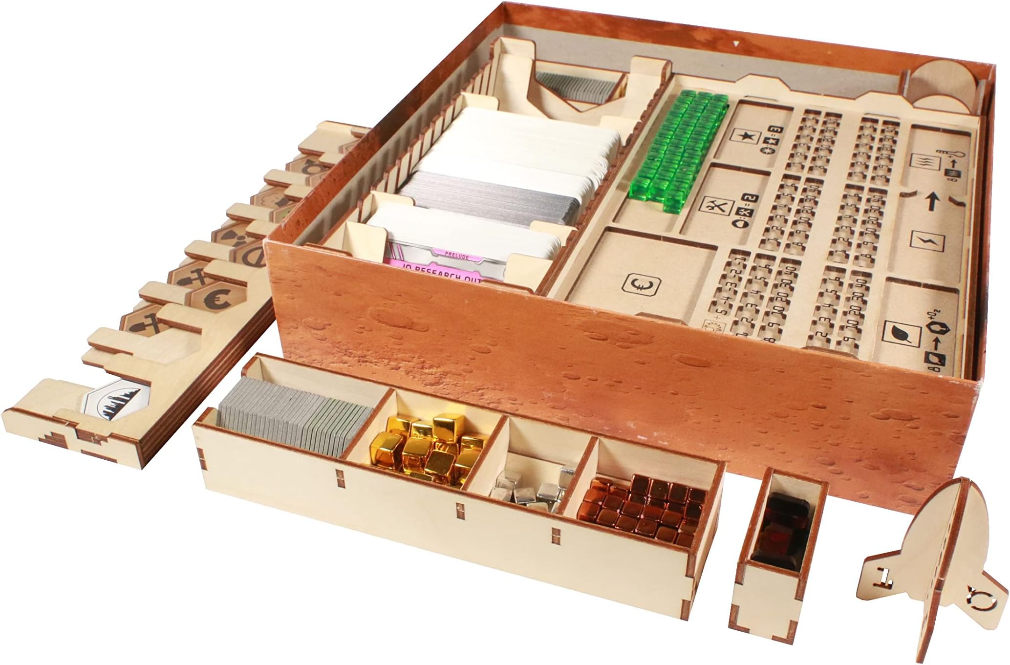 The Broken Token: Terraforming Mars Organizer