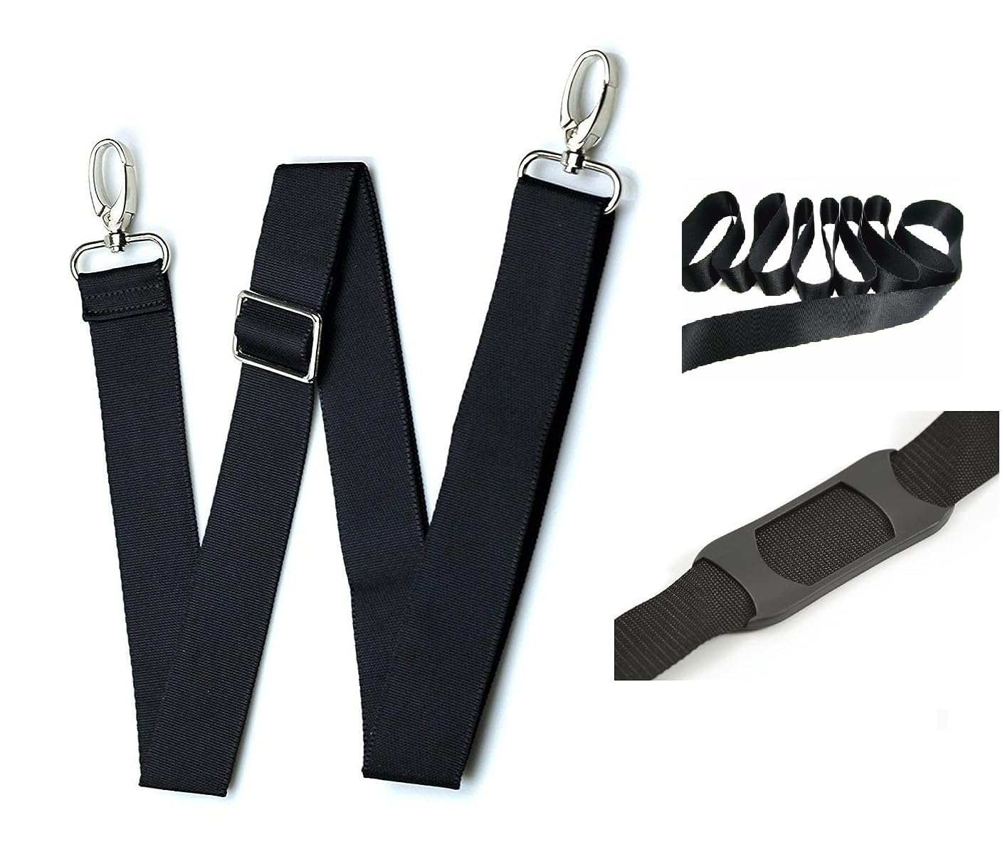 Tumery Nylon Replacement Adjustable Shoulder Strap with Hook for Briefcase, Computer Messenger Bag, Laptop Case Luggage/Duffel/Camera (Width - 4 cm/Length 137 cm) Set of 1 (B0CHMQLGCC) Amazon Price History, Amazon Price Tracker