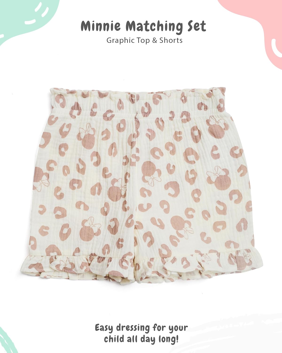 Disney Minnie Mouse Girls Summer Outfit