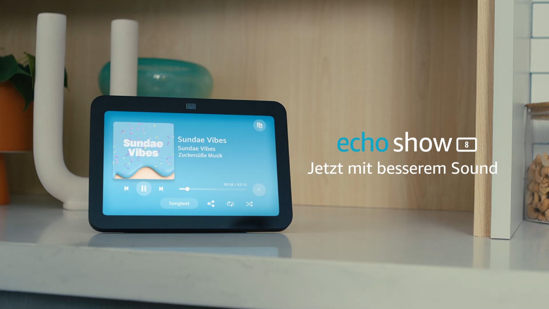 Echo Show 8 (3.Generation, 2023) | Smarter HD-Touchscreen mit 3D