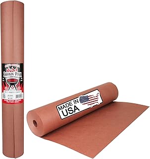 Smokin' Pink Kraft Butcher Paper Roll | 24" x 200' (400 Sq Ft) | Best Peach Wrapping Paper for Smoking Meat, Brisket, Crawfish Boil, or Table Runner | Unbleached Unwaxed Uncoated | Made in USA