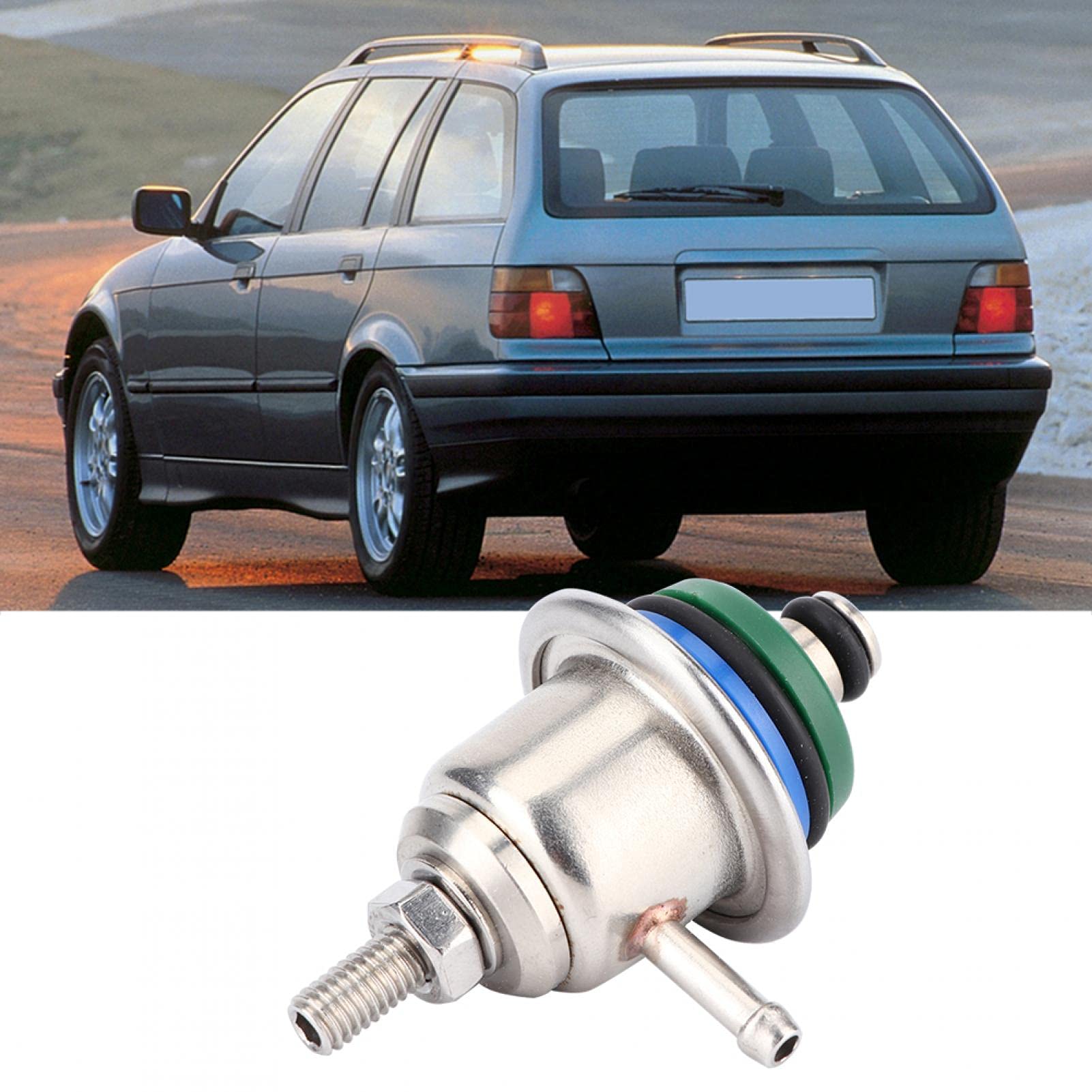 Regolatore di pressione del carburante, regolatore di iniezione di carburante, regolatore di pressione regolabile di iniezione di carburante regolabile da 3-5 bar con dado a 360 gradi adatto per Z32.8