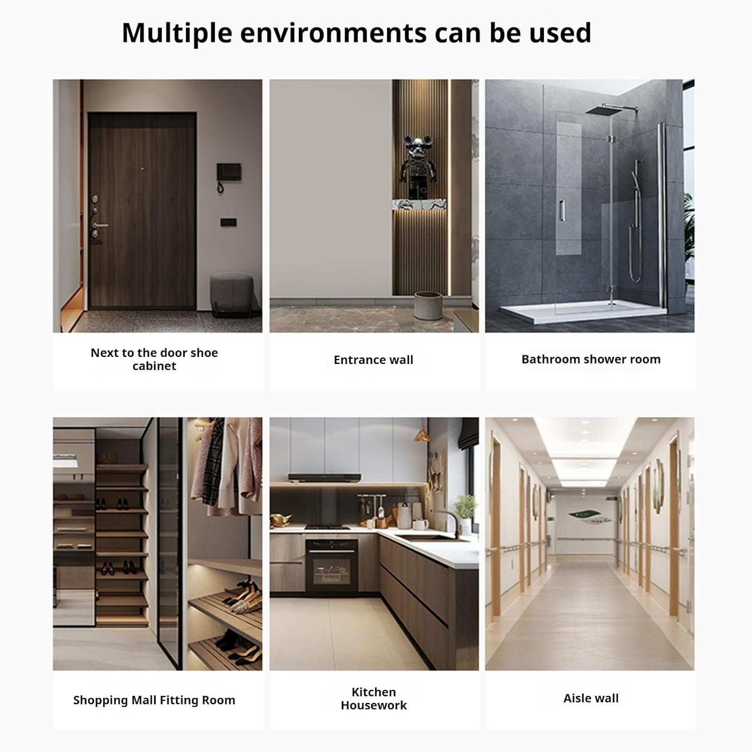 Wall Mounted Folding Stool ， Space-Saving Entryway Seat, Thin Foldable Design for Hallway, Kitchen, and Bathroom Use