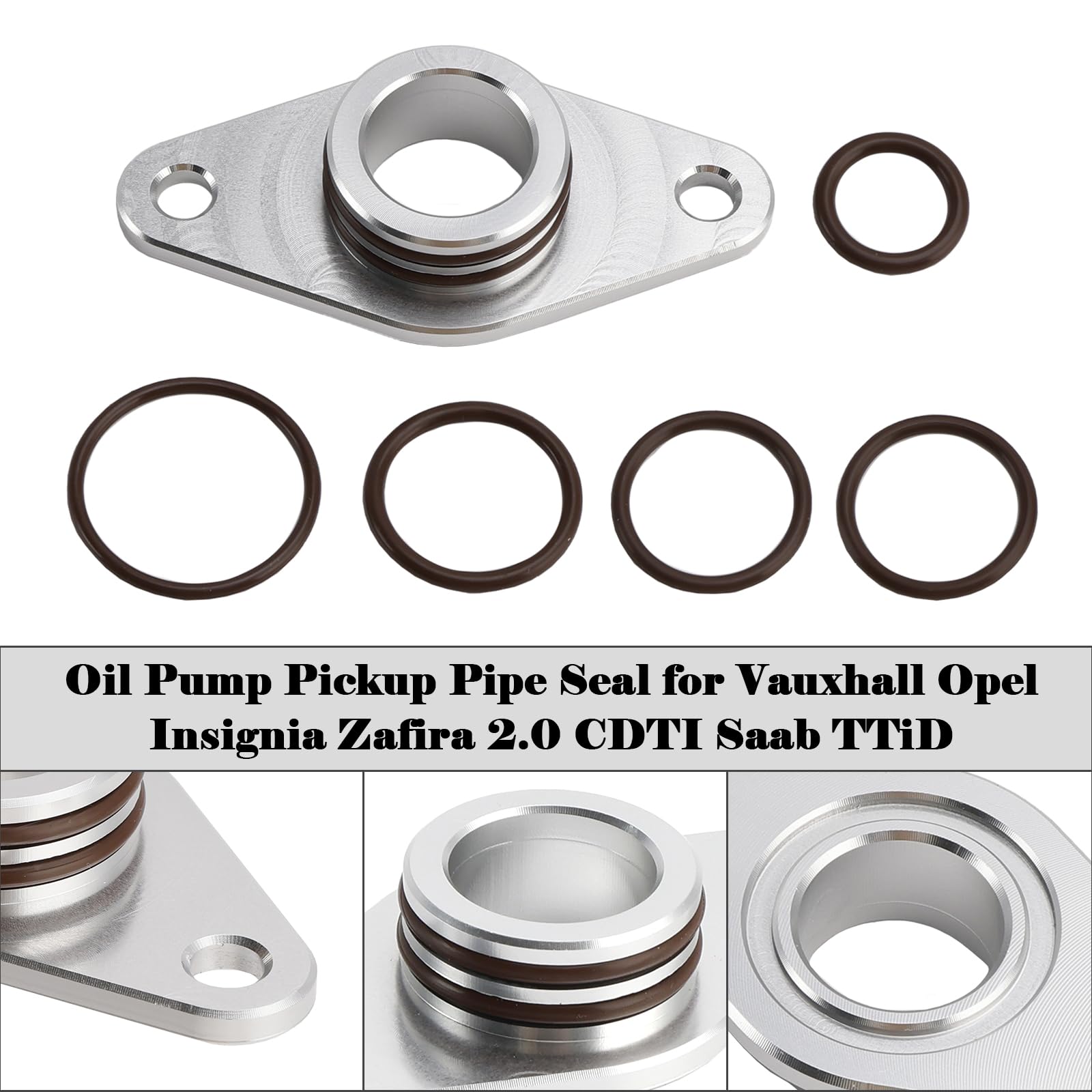 Sello de Tubo de Recogida de Bomba de Aceite Adecuado para Vauxhall Opel Insignia Zafira 2.0 CDTI Saab TTiD