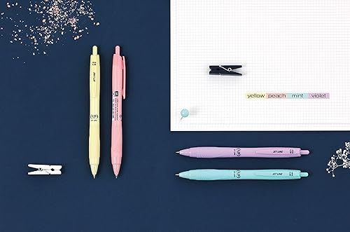 Miniatura 6 de JVPEN - Bolígrafos de oficina, escritura suave consistente, 3 en 1, multicolor, estudio, lugar de trabajo, retráctiles, bolígrafos de palo,