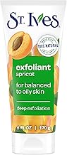 St. Ives Fresh Skin Apricot Face Scrub, Deep Exfoliator Skin Care for Clean, Glowing Skin, Oil-free Facial Scrub Made with 100% Natural Exfoliants, 6 oz