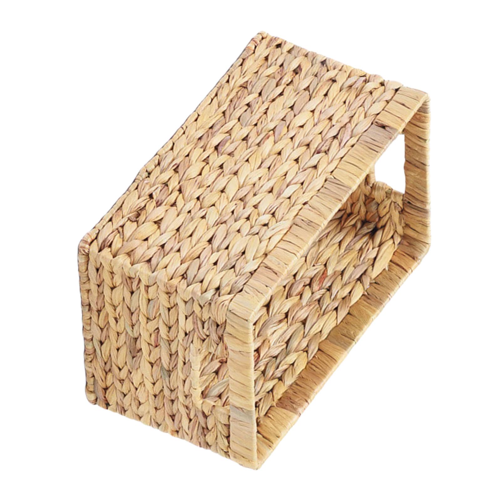 Japanese Hyacinth Woven Decorative Basket Weaving Storage Bin for Countertop Shelving and Wall Display Japanese Gourd Grass Basket