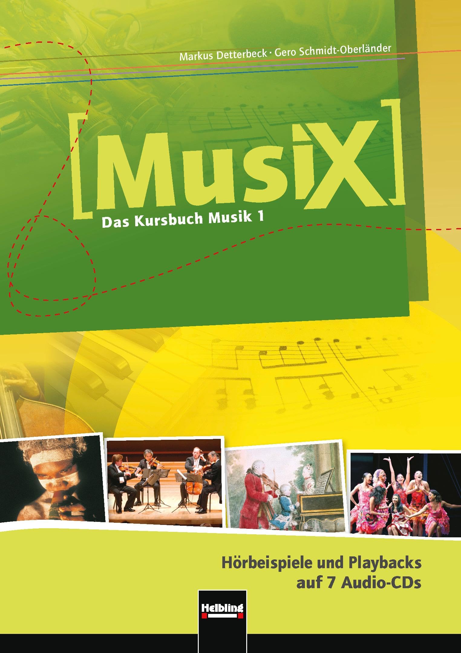 Musix: Das Kursbuch Musik 1. Klasse 5/6. 7 Audio-CDs