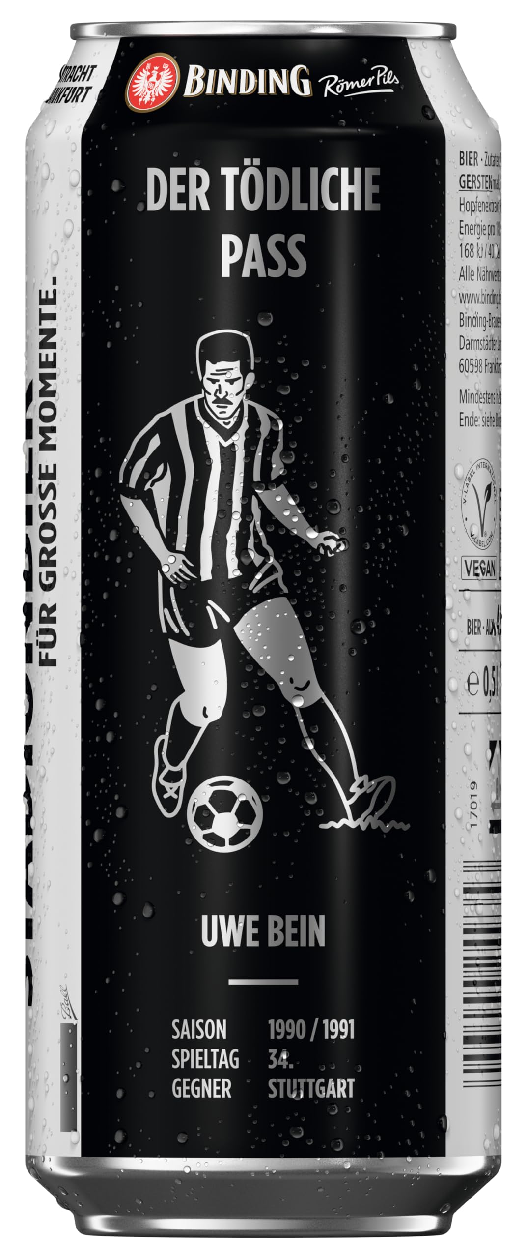 Binding Römer Pils Edition Eintracht Frankfurt, Einweg 24x0,50 L Dose