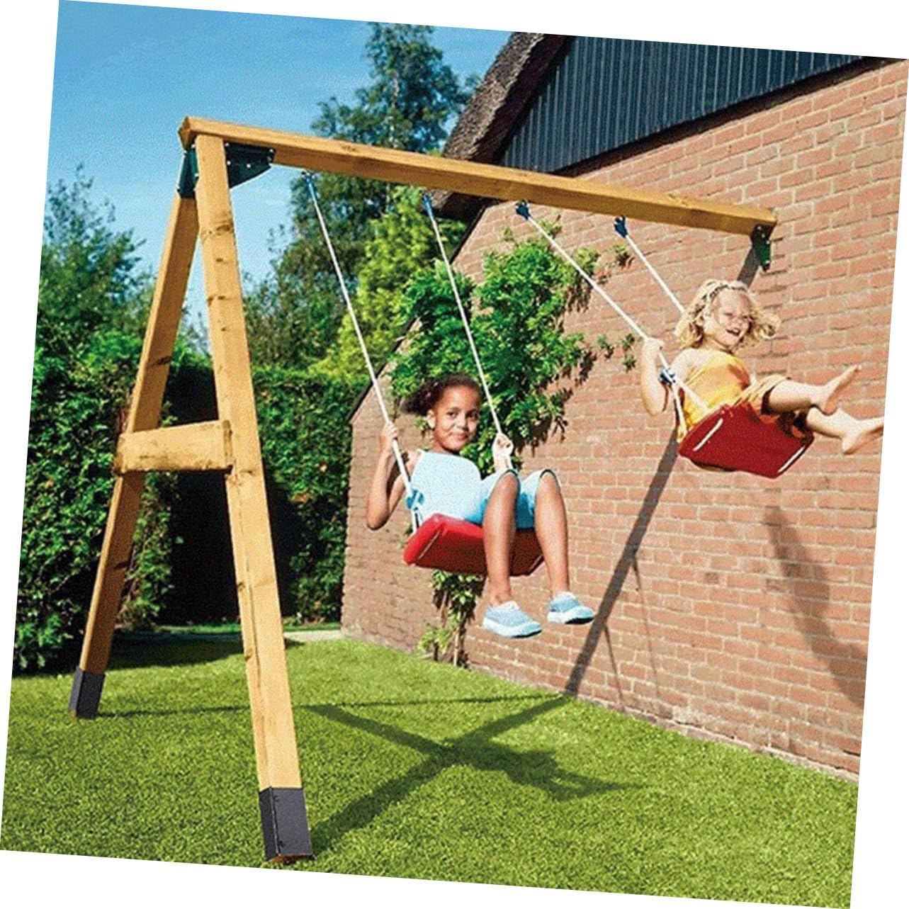 HOMSFOU 2sets Mailbox Post Protector Railing Post for Deck and Fence Square Base for Mailbox and Fence