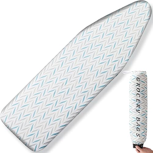 Vista 36 de BNDX Funda para tabla de planchar y almohadilla para regalo, revestimiento de silicona, acolchado resistente a la quemadura, acolchado extra grueso