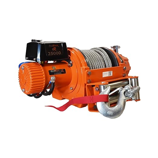 Winche Eléctrico Prowinch 25000 lbs 24V Resistente al Agua con Cable de Acero miniatura 2