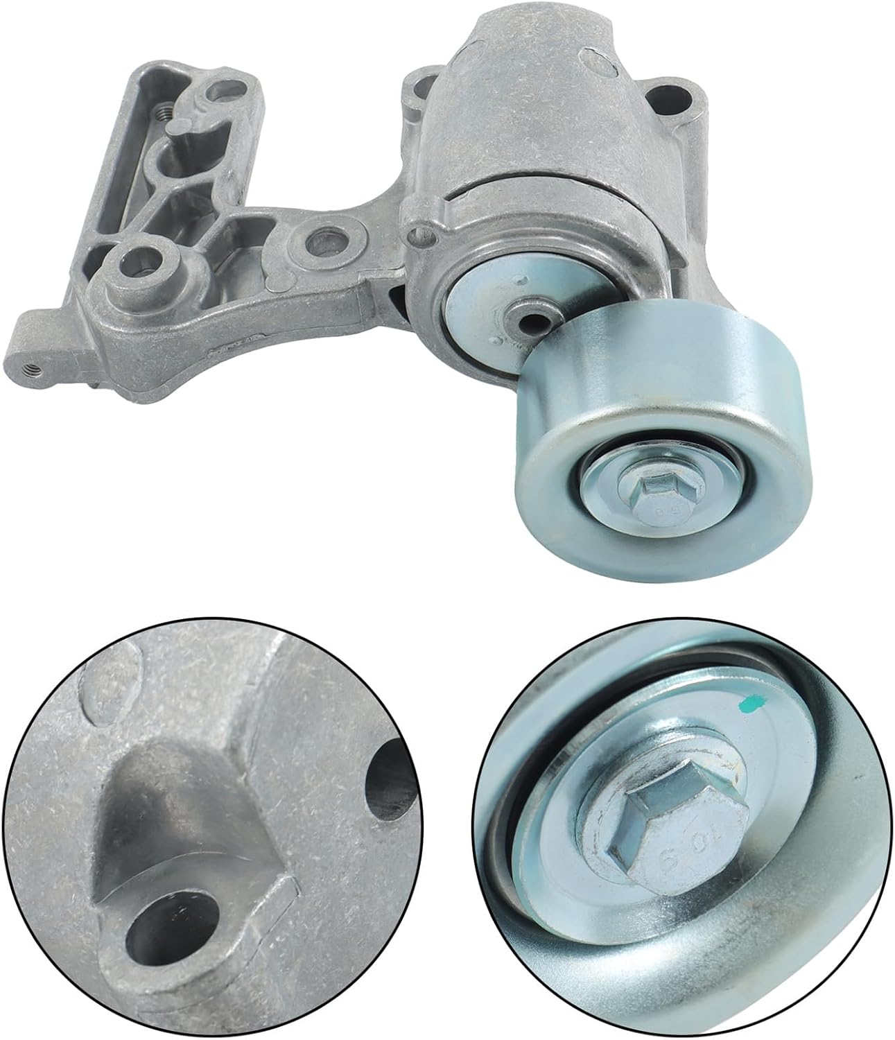 labwork Drive Belt Tensioner and 3 Pulley Replacement for Toyota 4runner 2003-2009 Replacement Part Number 1T132P111P30 1660331040