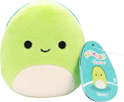 Micromallows Squishmallows Orijinal 4'lü Paket – Clara Cupcake, Fifi Fox, Henry Turtle, Melly Milk Carton