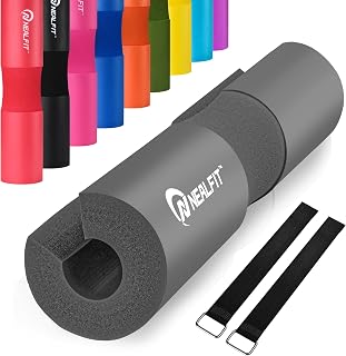 Barbell Pad Squat Pad for Squats—Squat Bar Pad—Great for Weightlifting,Lunges and Hip Thrusts—Foam Sponge Pad—Fit Standard and Olympic Bars Perfectly
