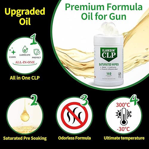 Miniatura 10 de ILANSIN Tela de microfibra para pistola de tecnologíaalmohadilla de limpieza de pistola, paquete de 5, haz clic en el enlace Enter ILANSIN Gun