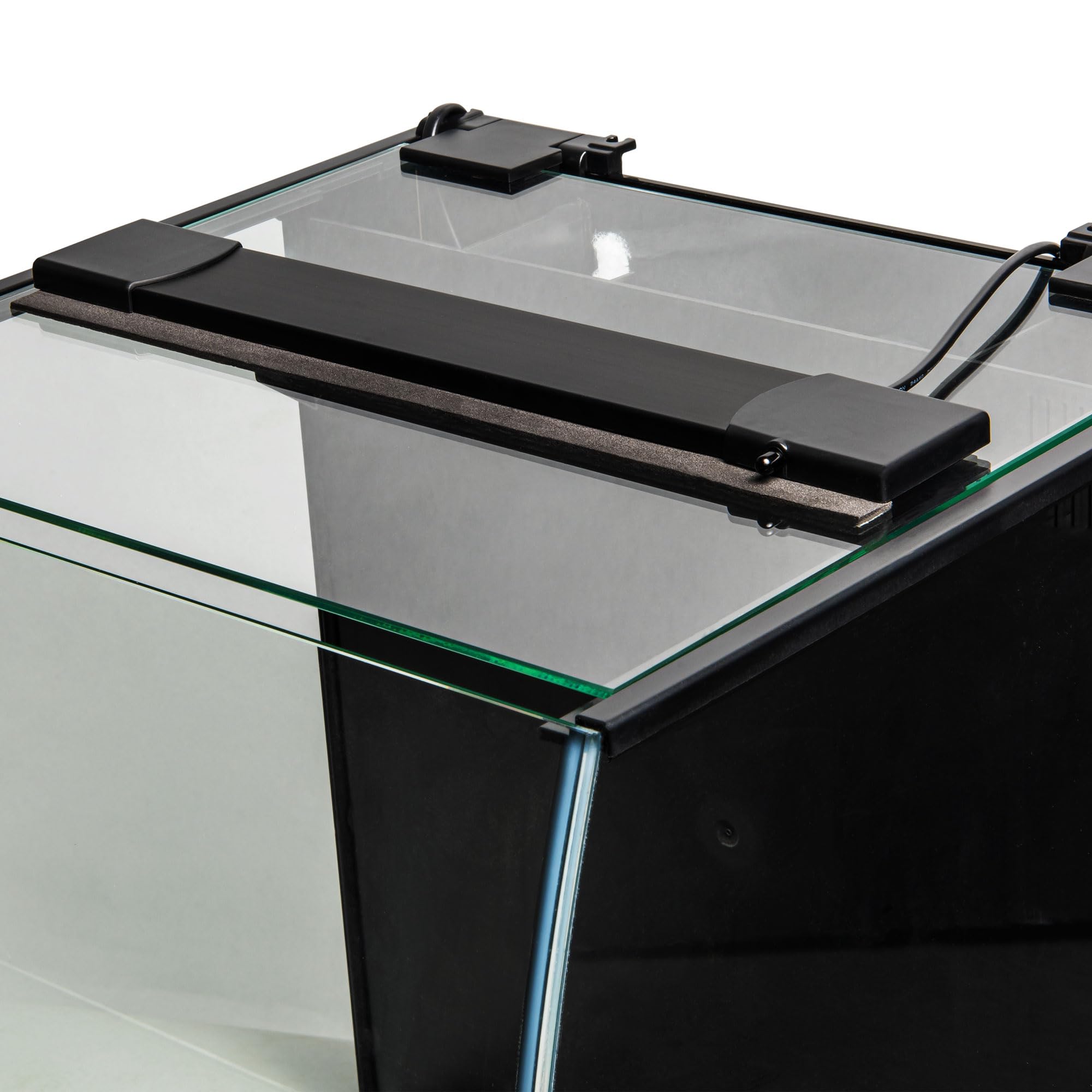 Aquatop BFK-08 Glas-Aquarium-Set mit Filter und LED-Beleuchtung, All-in-One-Fischtank, ideal für Süß- und Salzwasser, 2,5 l