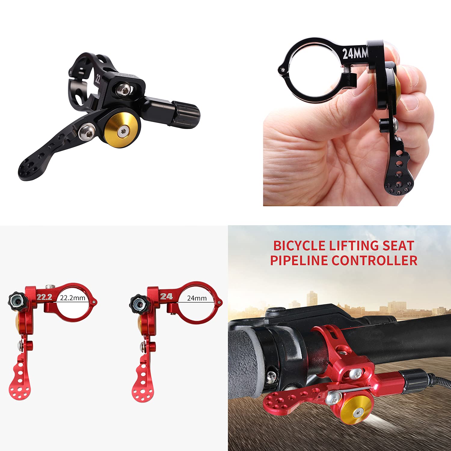 WTB シートポスト リモートレバー付き Amazon | 調節可能マウンテンバイク シートポスト ドロッパー リモート