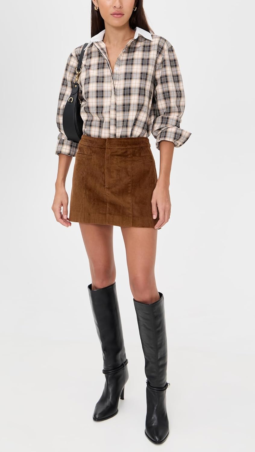 ASTR the label Women's Doria Corduroy Skirt - Image 5