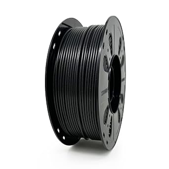 Gizmo Dorks Glitter PLA 3D Printer Filament 3mm 2.85mm 1kg, Black