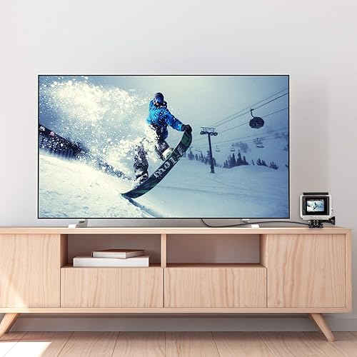 Miniatura 6 de Rankie Cable micro HDMI a HDMI compatible con Ethernet 3D retorno de audio 6 pies