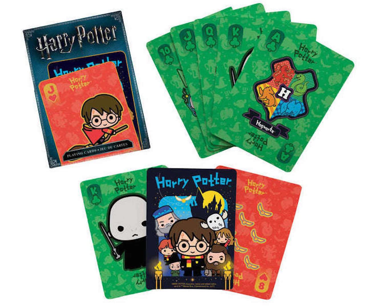 AQUARIUS Harry Potter Playing Cards - Chibi Themed Deck of Cards for Your Favorite Card Games - Officially Licensed Harry Potter Merchandise & Collectibles - Image 3