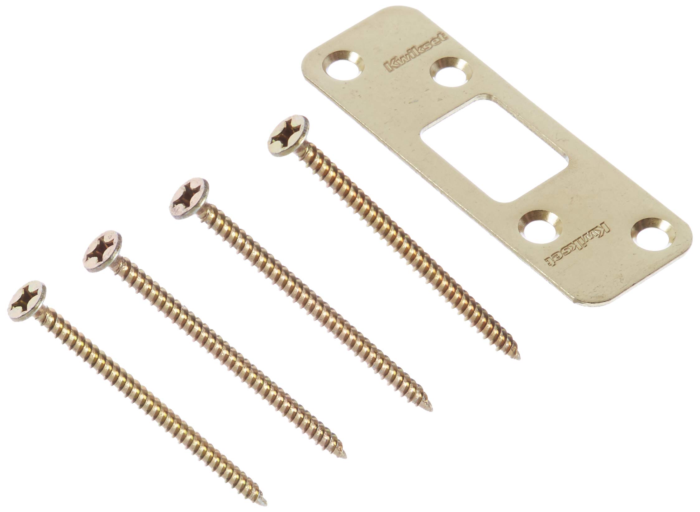 Pêne dormant Kwikset 83223-3 avec rayon 9,5 cm pour un verrouillage renforcé de maison