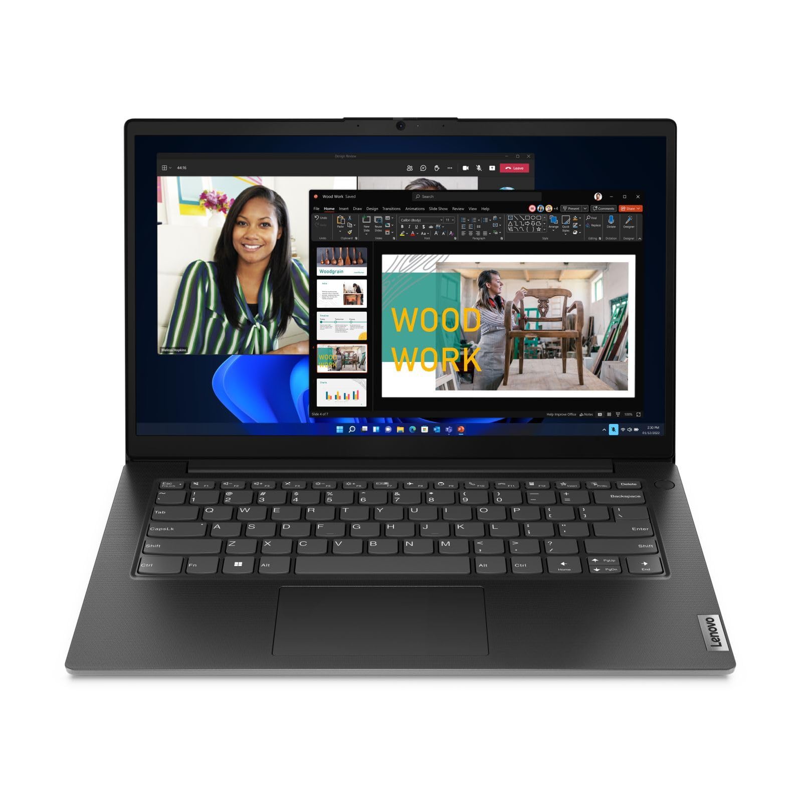 Lenovo V14 Notebook AMD Ryzen 7 2 GHz, 14 Zoll Full HD, 16 GB RAM, 512 GB SSD