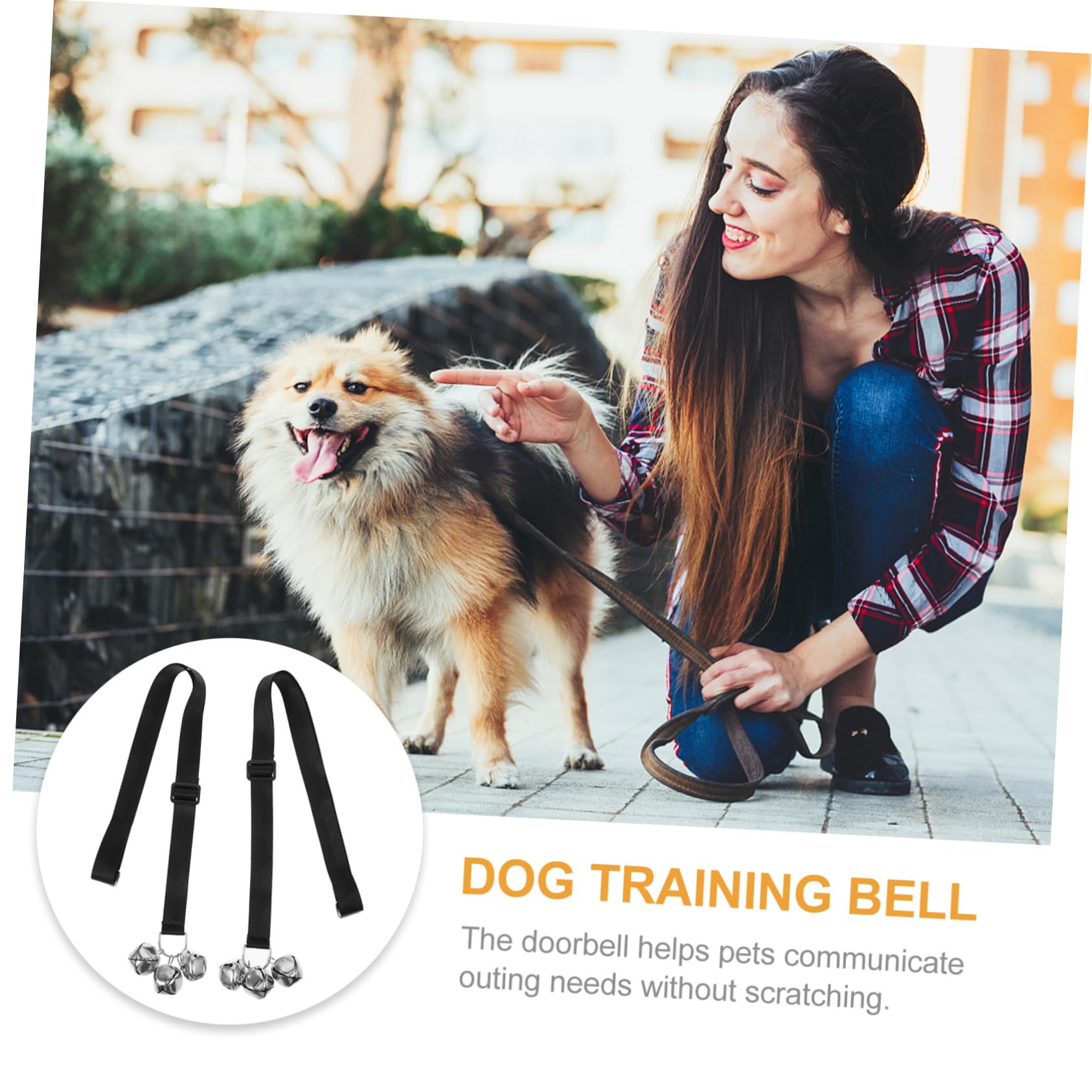 balacoo Professional Dog Doorbell Training Bells for Potty Delicate Wear-Resistant for Household