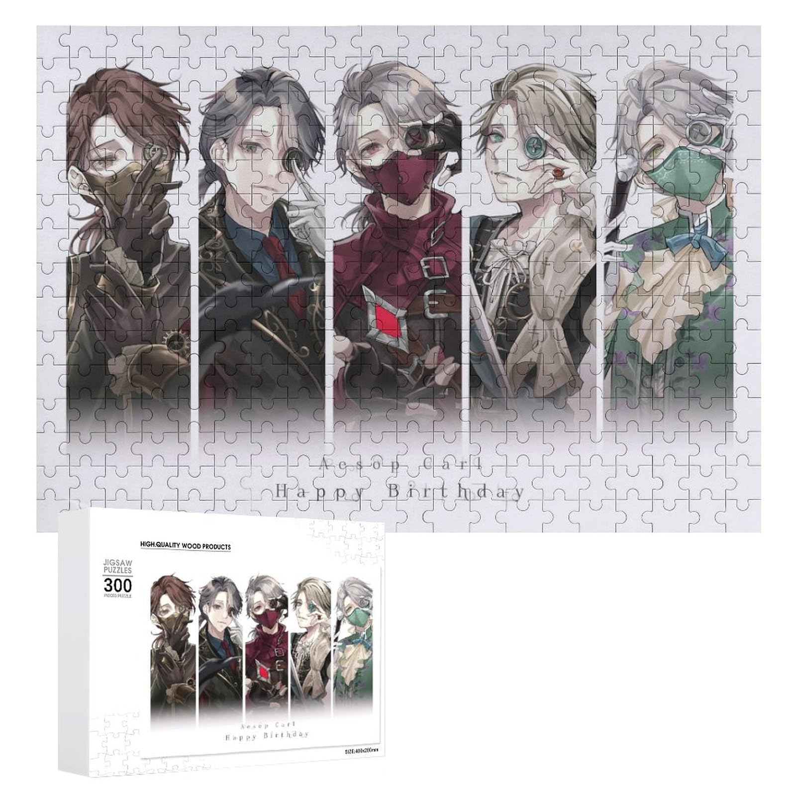 Amazon | 第五人格 Identity V ジグソーパズル 木製 パズル300ピース