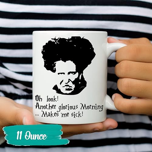 Miniatura 2 de WeGotGood Taza de café Hocus Pocus con texto en inglés Otra gloriosa mañana de Halloween