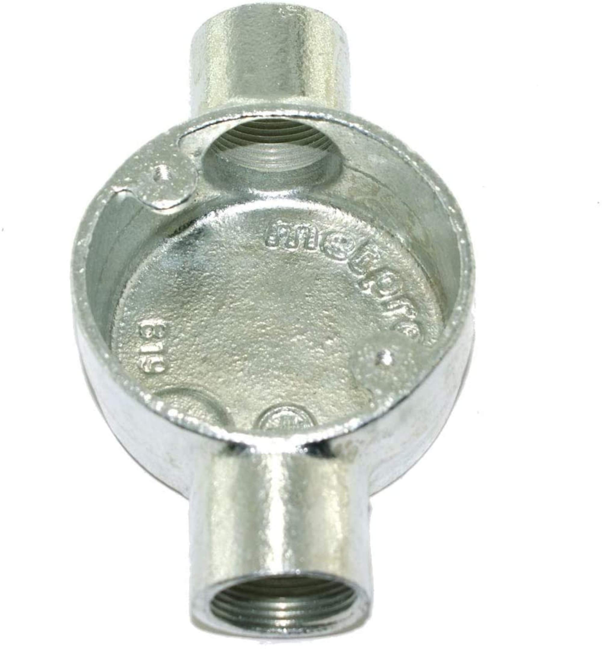 Metal Conduit Box 25mm Galvanised (5)