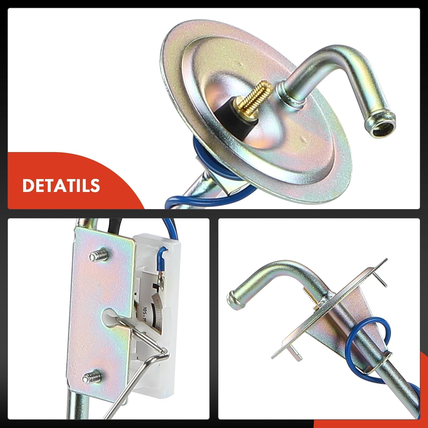 A-Premium Fuel Tank Sending Unit Compatible with Dodge D100/D200/D300 Pickup, D100 Series, D200 Series, D300 Series, W100/W200/W300 Pickup, W100 Series, W200 Series