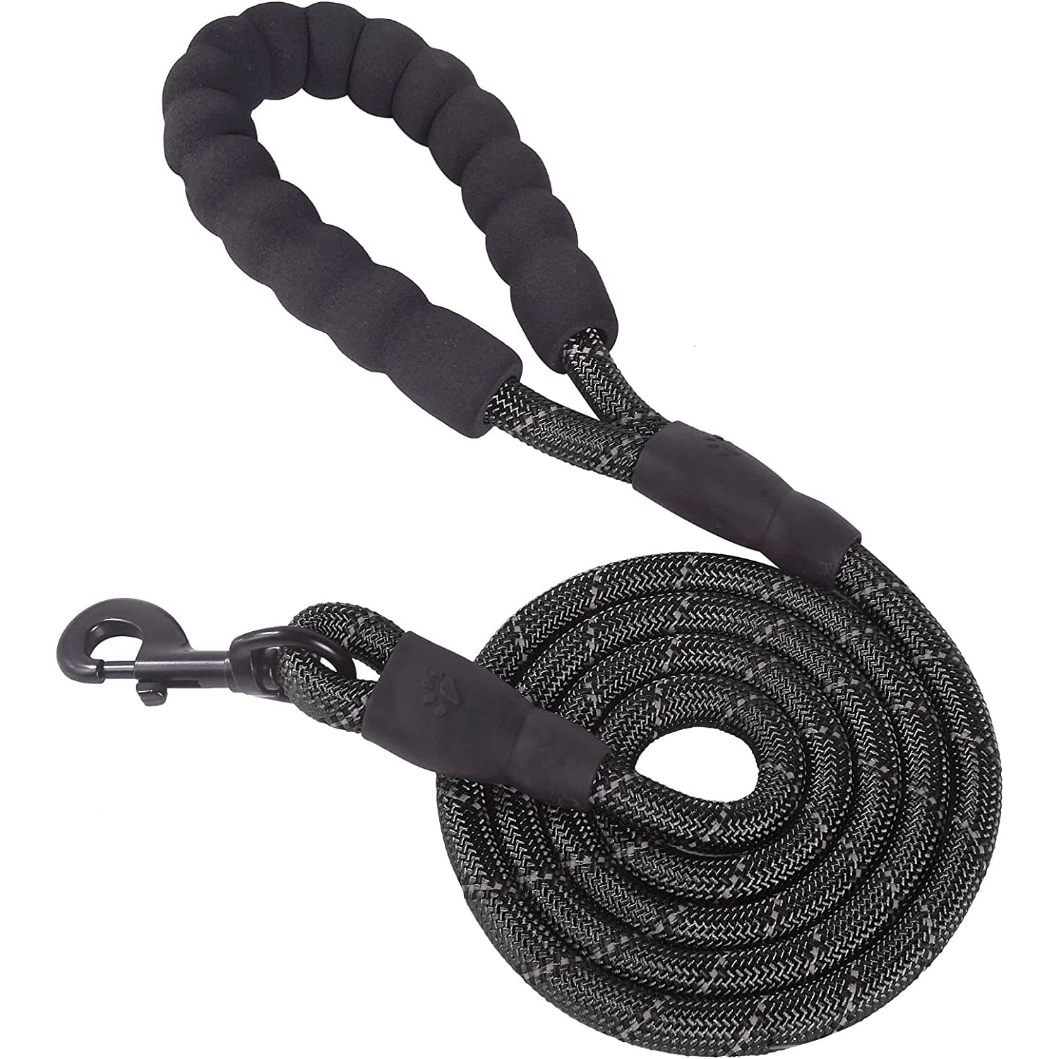 Healix Dog Leash for Collar or Harness | Padded Comfortable Handle | Reflective Large Leash for Dogs | Strong and Durable 5 ft Long Leash for Small, Medium & Large Size Dogs (15 to 80 kgs) (B09QPGR33S) Amazon Price History, Amazon Price Tracker