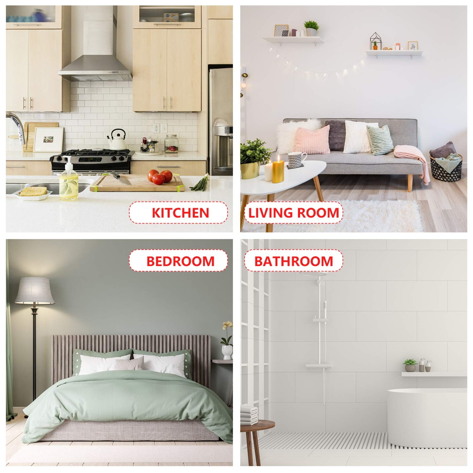 20 Pezzi Connettori Per Catene Tende | Clip Di Giunzione Per Catene Romane | Verticali E Pratici - Foto 5