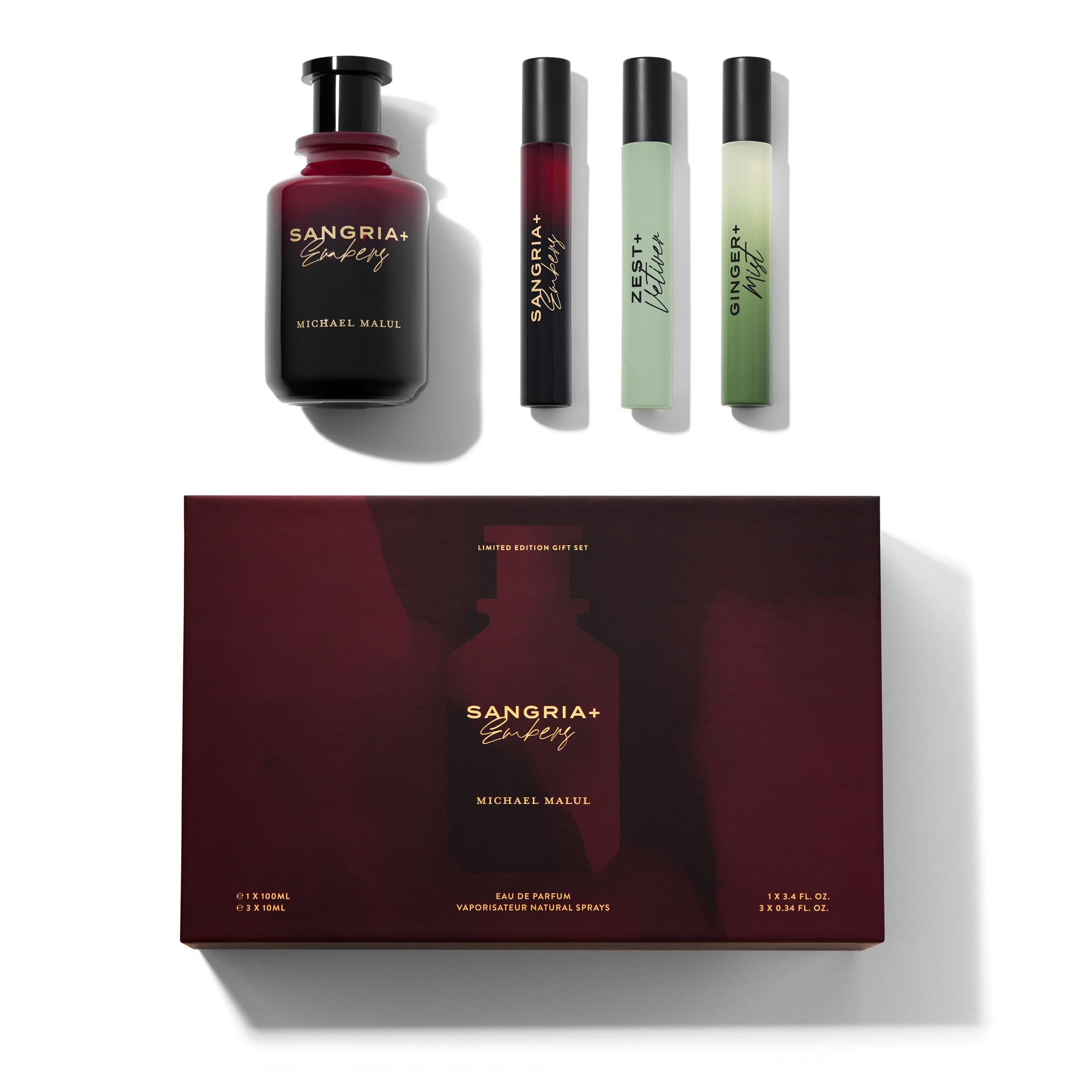 Sangria + Embers Eau de Parfum Gift Set - 100ml | 10ml